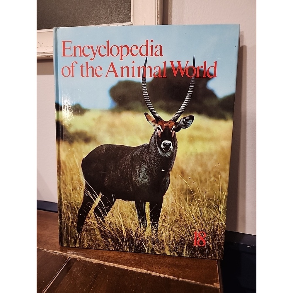 Encyclopedia of the Animal World Vol 18 Vtg 1972 Shape - Starfishes